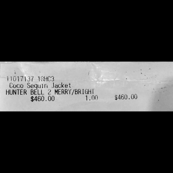 hunter bell coco jacket